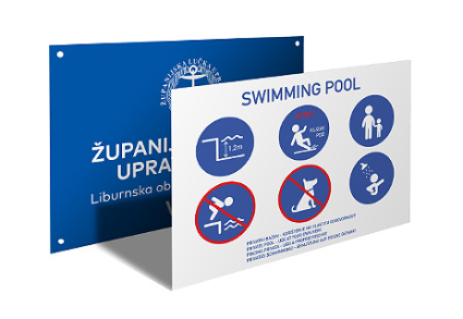 Natpisna tabla B1 - 100x70 cm