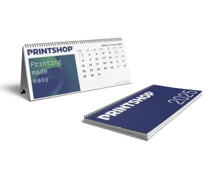 Samostojeći stolni kalendar sa spiralnim uvezom