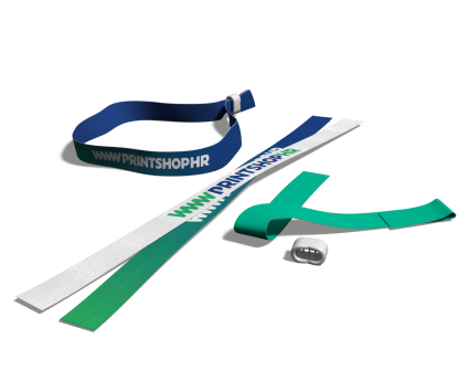 Tekstilne narukvice, sa dotiskom