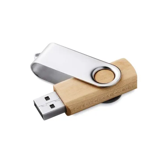 Drveni USB stick - Promo memorija s drvenim tijelom 4-8-16-32 GB - USB 2.0