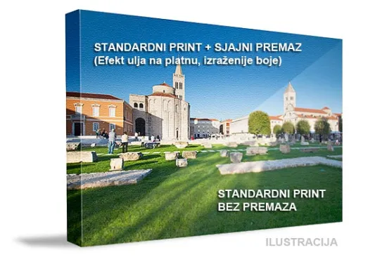 Slika na platnu iz više dijelova - Triptih 40x80 cm