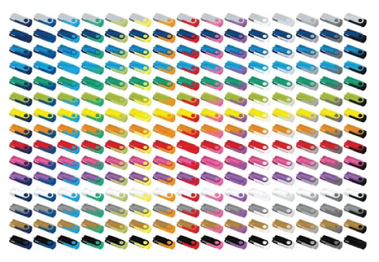 USB STICK 2.0 PROMO MEMORIJA TWISTER COLOR 4-8-16-32-64 GB