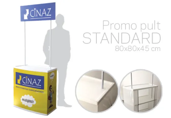 Promo pult STANDARD s tiskom
