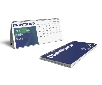 Samostojeći stolni kalendar sa spiralnim uvezom