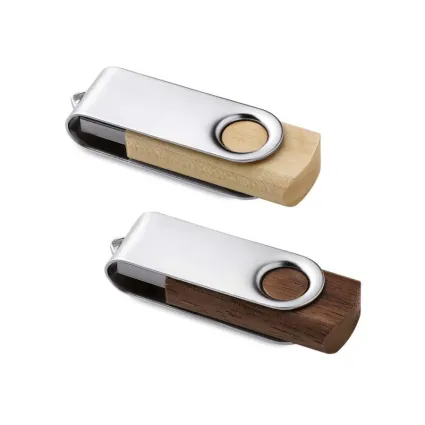 Drveni USB stick - Promo memorija s drvenim tijelom 4-8-16-32 GB - USB 2.0